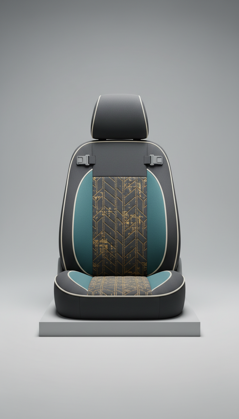 Premium Seat Cover In Breathable Mesh