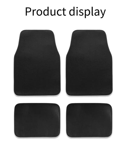 Universal Car Floor Mat Front & Rear Automotive Carpet Floor Mats For Auto SUV Sedans Vans Accessories Dirt and wear-resistant