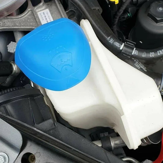 Universal Car Wiper Washer Fluid Filler Lid Funnel Tank Reservoir Cap Wiper kettle Cover For VW Audi SKODA Auto Accessories