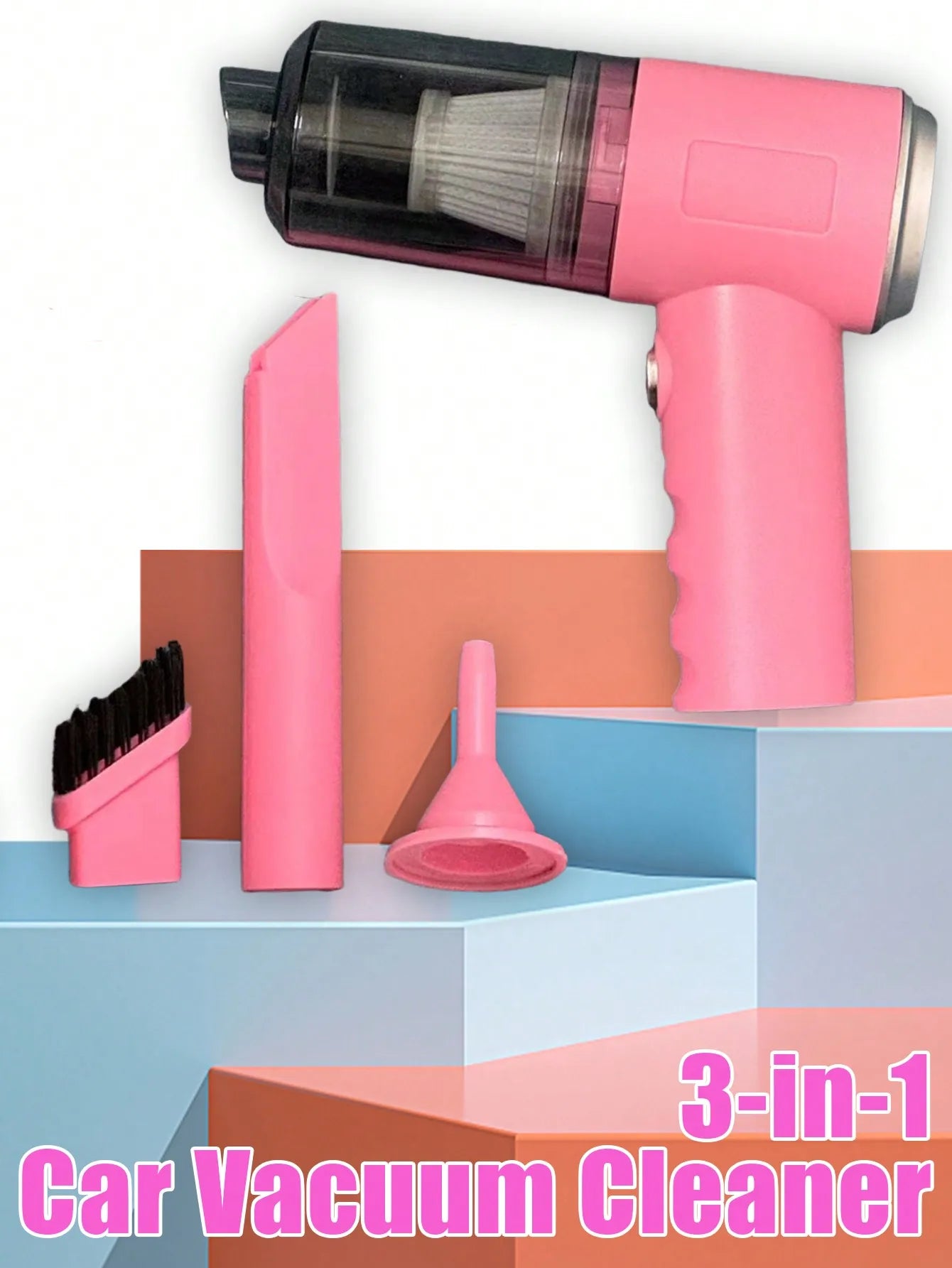 3-in-1 Portable vacuum hoover