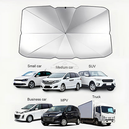 Multi Purpose Convenient Foldable Car Windshield Sunshades Interior Protechor Accessorie Part Auto Parasol Umbrella Front Covers