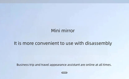 Car Interior Mirrors Sun Visor Plate LED HD Makeup Mirror for Girls Women Rechargeable Fill Light Universal Thin Vanity Mirror
