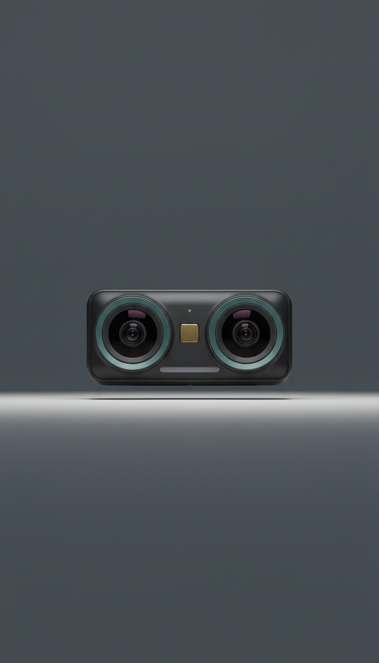 Dual-Lens Dash Camera With Night Vision