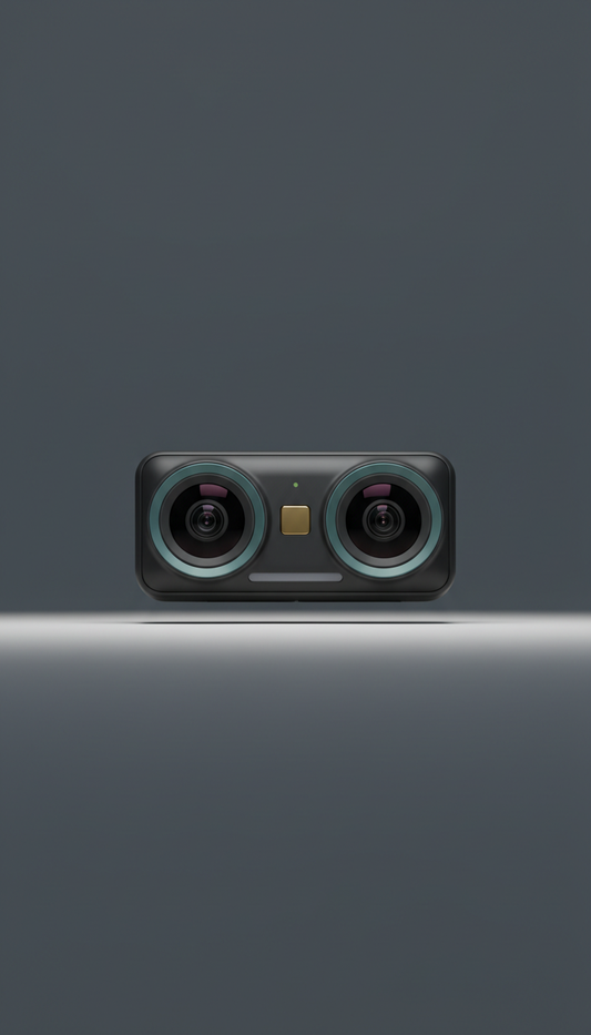 Dual-Lens Dash Camera With Night Vision